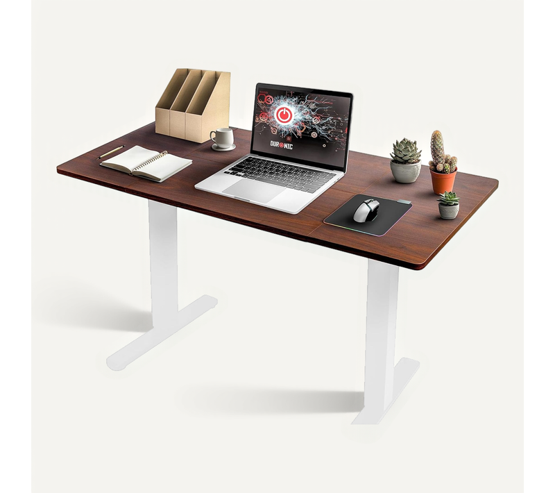 Tt160 Wt Plateau Pour Bureau Assis Debout De 160 X 60 X 2cm Duronic