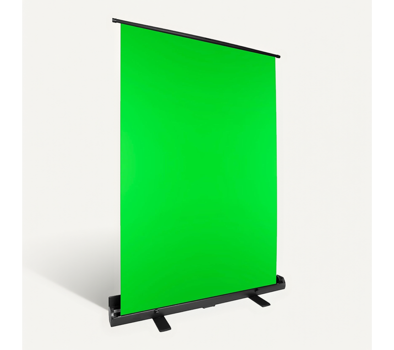 Fond Vert De 150 X 130cm Décor Pour Vidéos Et Contenu Toile Pour Effets Spéciaux Duronic Fps15 Gn
