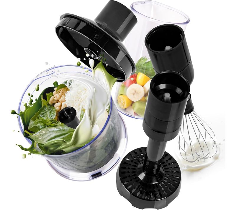 Accessoires Pour Mixeur Plongeant Hb35b Ou Hb35c De Duronic Fouet Hachoir Presse-purée Duronic Hba35