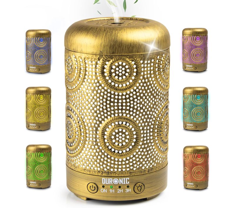 Ad41 Diffuseur D'arômes Brumisateur D'huiles Essentielles Purificateur D'air Aromathérapie