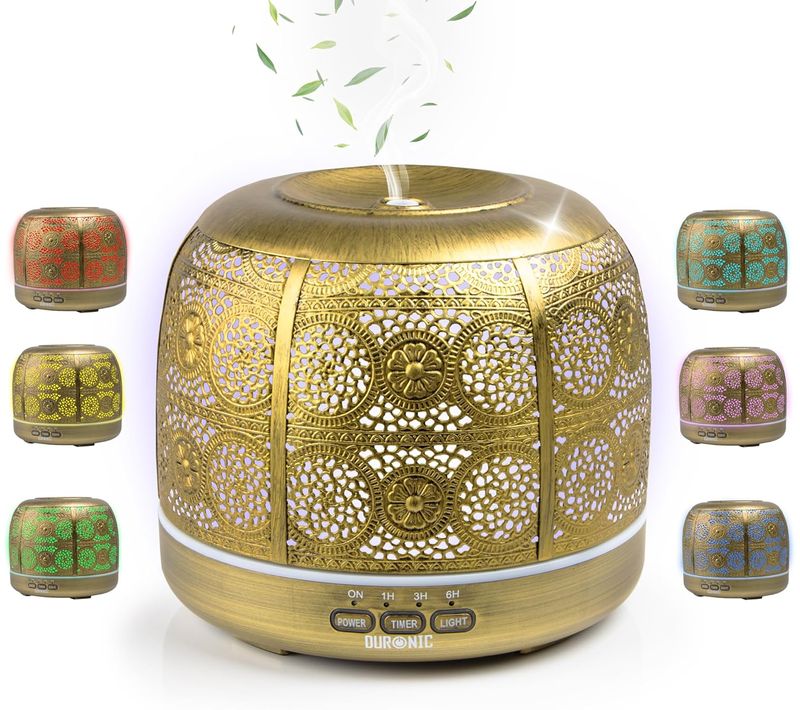 Ad43 Diffuseur D'arômes Brumisateur D'huiles Essentielles Purificateur D'air Aromathérapie