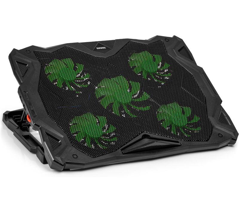 Lc1 Refroidisseur Ordinateur Portable 5 Ventilateurs Tapis Refroidisseur Pour Laptop