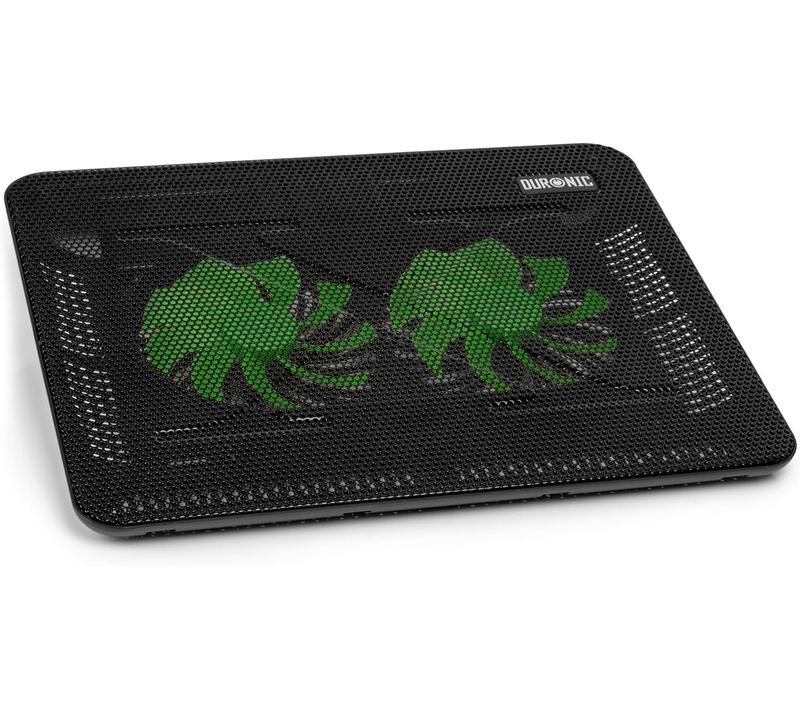 Lc2 Refroidisseur Ordinateur Portable 2 Ventilateurs Tapis Refroidisseur Pour Laptop
