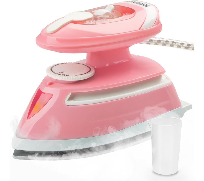 Si4 Pw Mini Fer à Repasser à Vapeur De Voyage 420w Réservoir D'eau De 30 Ml Compact