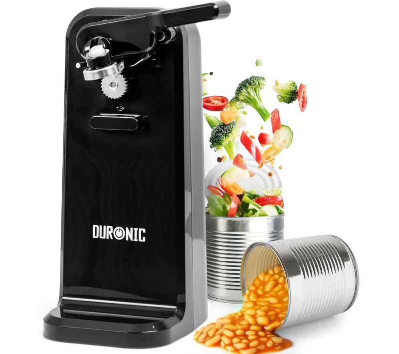 Co40 Bk Ouvre-boîte électrique 50w Ouvre Boites Automatique Aiguiseur De Couteaux Décapsuleur