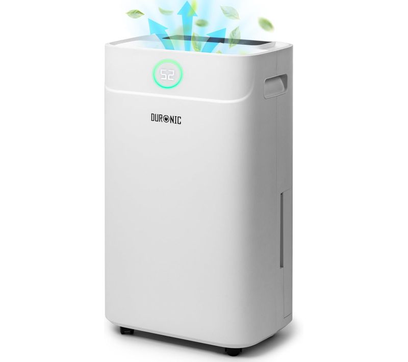 Dh201 Déshumidificateur 440w Jusqu'à 20l D'eau Par Jour Réservoir 5,1l Minuteur 1 à 24h