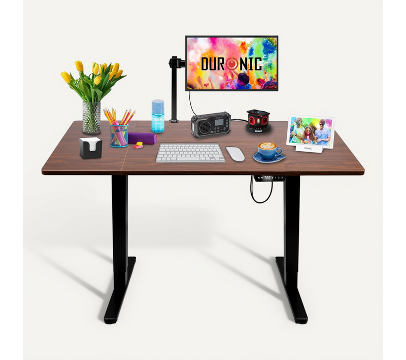 Cd140 Bt Bureau Assis-debout électrique Plateau De 140 Cm Hauteur Ajustable 72 À 118 Cm
