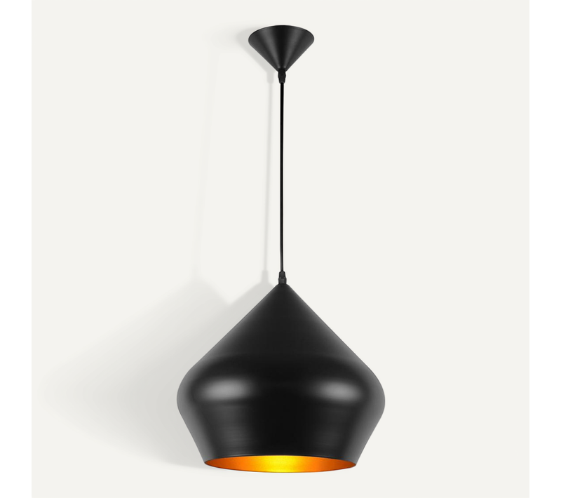 Lampe Suspension Sound Shade - Aluminium Noir