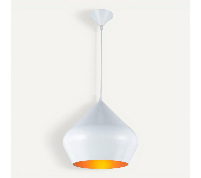 Lampe Suspension Sound Shade - Aluminium Blanc
