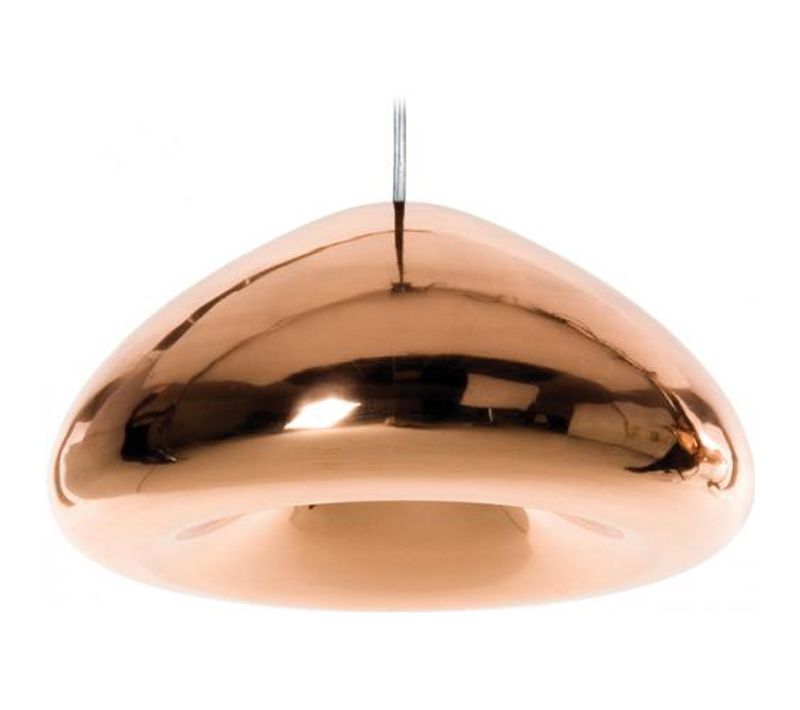 Lampe Suspension Empty - 30cm - Métal Chromé Bronze