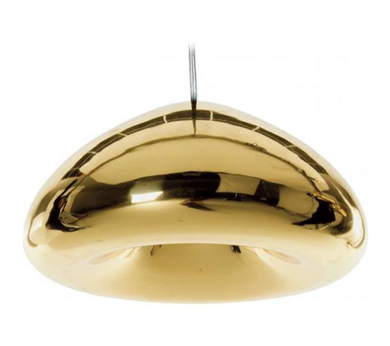 Lampe Suspension Empty - 30cm - Métal Chromé Doré