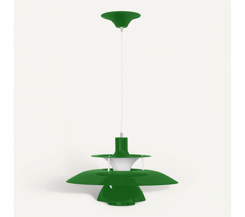 Lampe Suspension Pl5 Color - Aluminium Vert