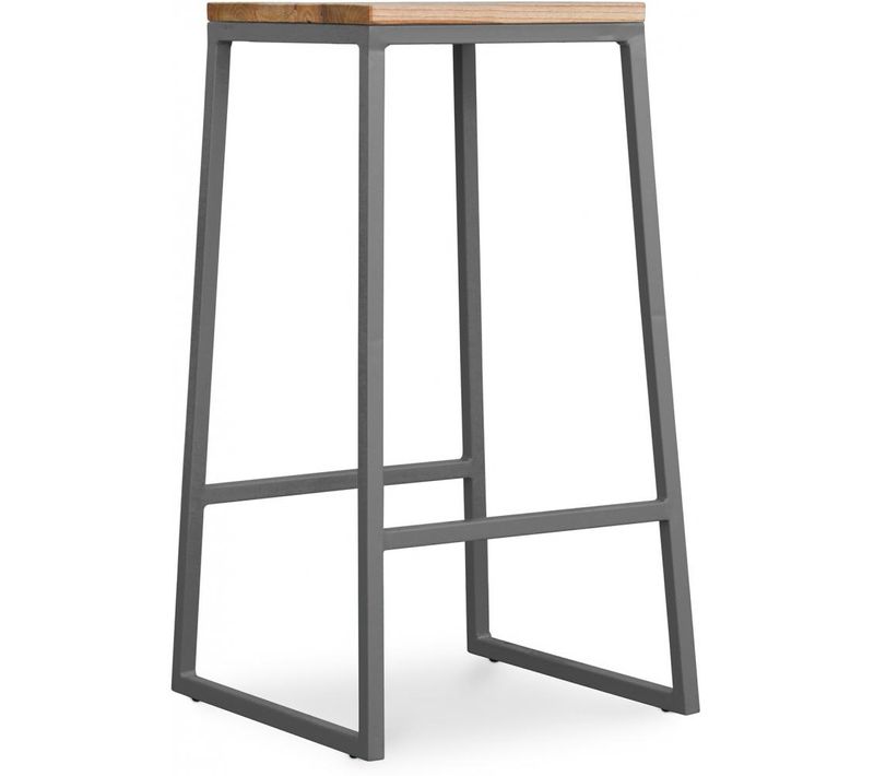 Tabouret Big Boy 76cm Gris Foncé