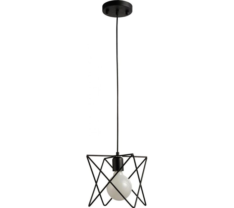 Lampe De Plafond - Lampe Suspendue Design Industriel - Star Noir