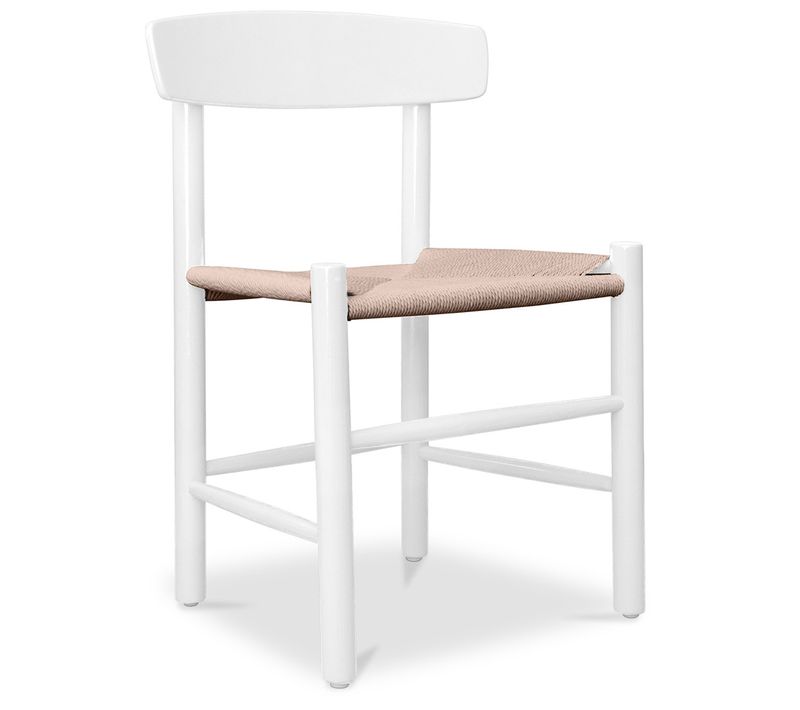 Chaise à Manger Design L39 Blanc