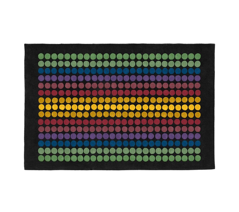 Tapis En Laine Rectangulaire – Design Géométrique – 200 X 300 Cm – Yoler Multicolore