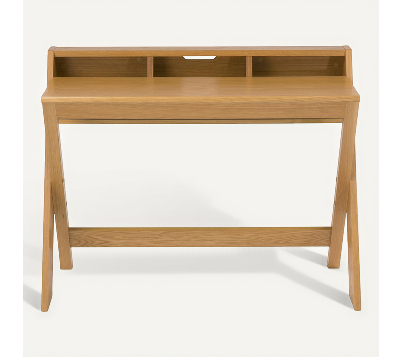 Bureau En Bois De Scandinave - Petit Bois Naturel