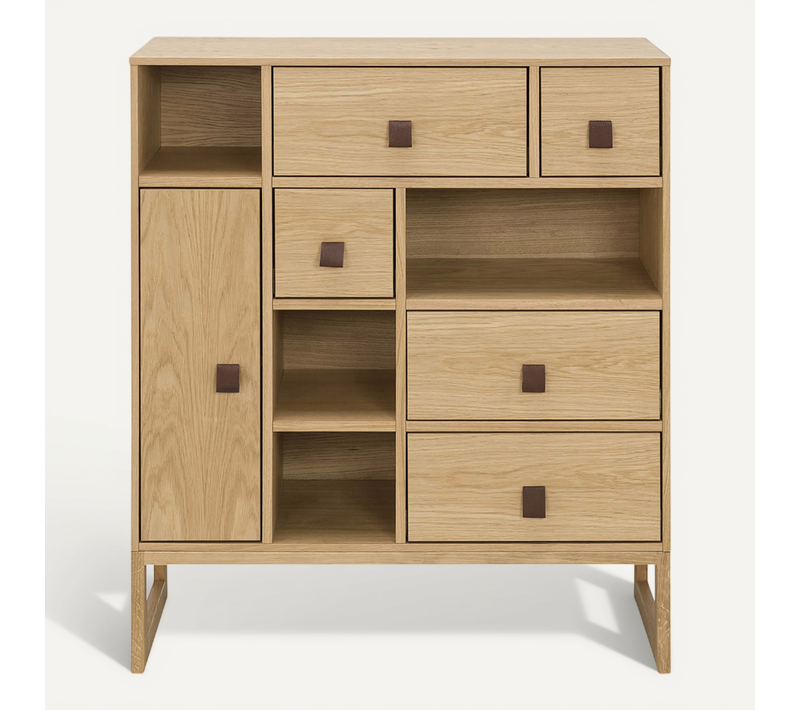 Buffet En Bois De Scandinave - Nuby Bois Naturel