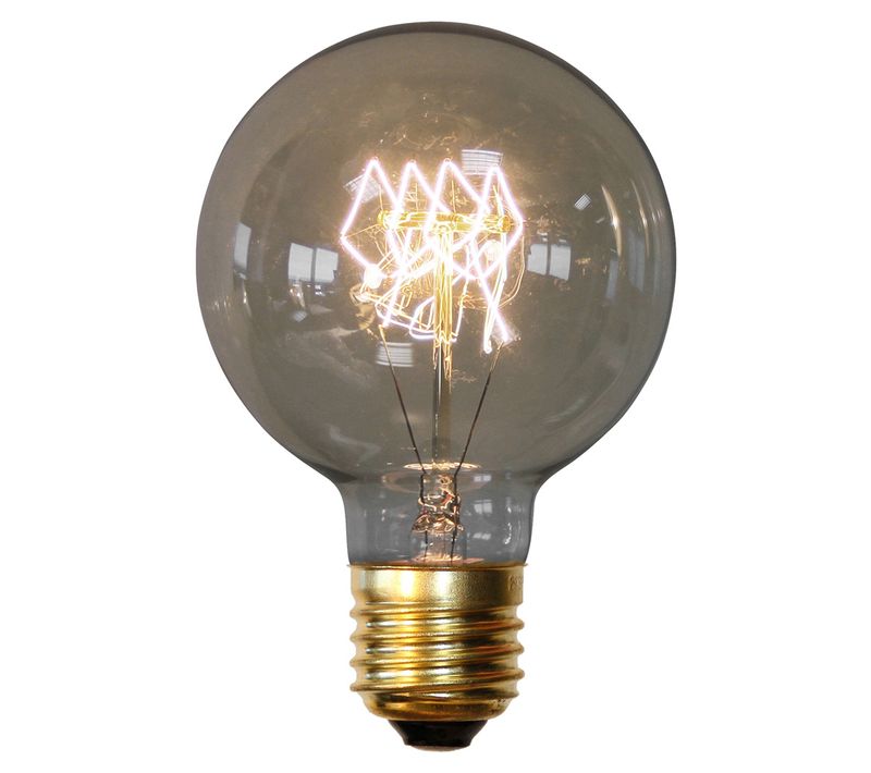 Ampoule Edison Globe à Filaments Transparent