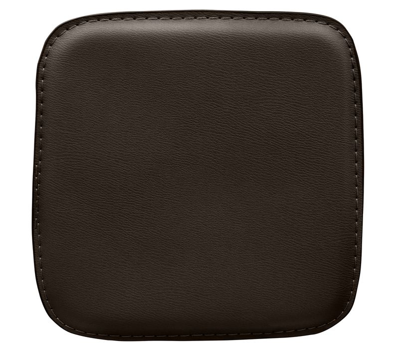 Coussin Avec Aimants Pour Chaise Carrée Bistrot Metalix Marron