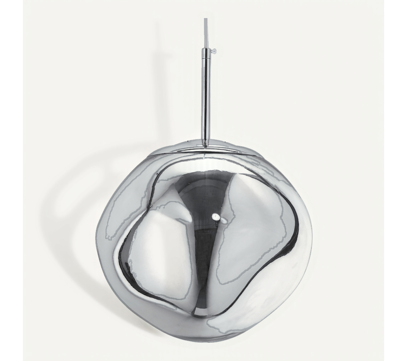 Lampe Suspendue Design Lava - Acrylique Argenté