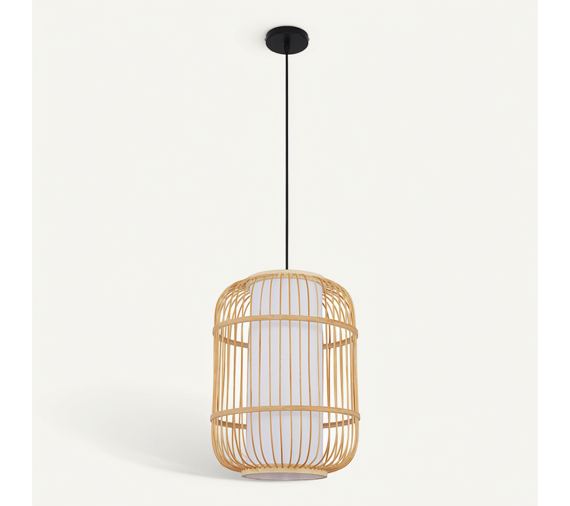 Supension Design Design Boho Bali En Bambou Bois Naturel