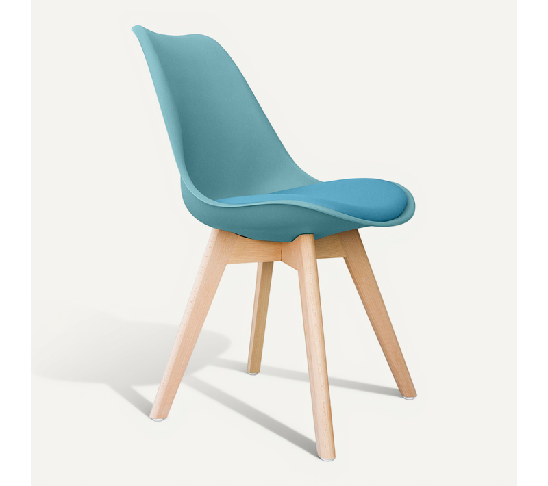 Chaise De Salle À Manger Nordic – Scandinave – Brielle Aigue-marine
