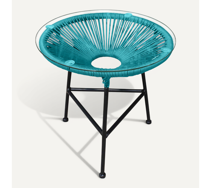Table De Jardin - Table D'appoint -ulana Turquoise