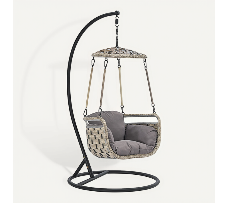 Chaise De Jardin Suspendue - Eva Gris