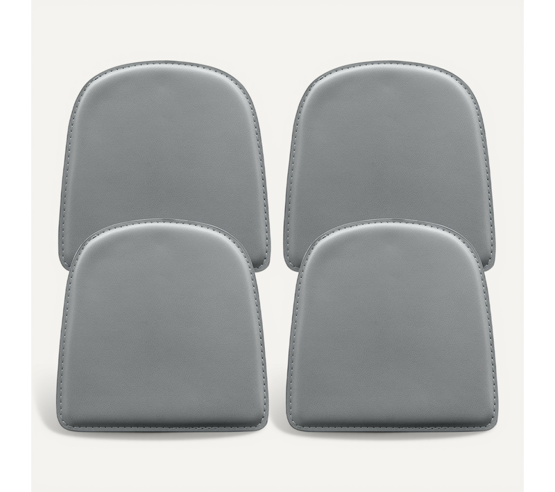 X4 Coussin Avec Aimant Pour Chaise Bistrot Metalix Gris