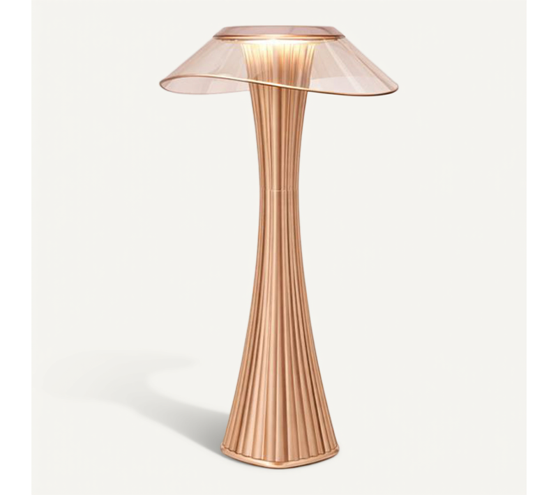 Lampe De Table Rechargeable USB Tactile LED – Variable, 3 Tons De Lumière – Design Moderne