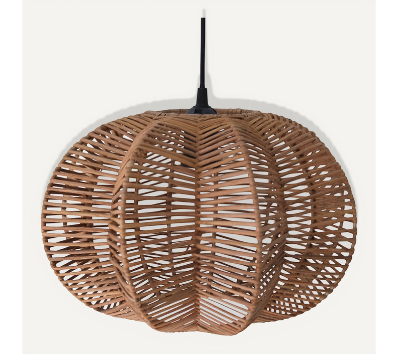 Suspension Boho Bali En Rotin - Chey Naturel