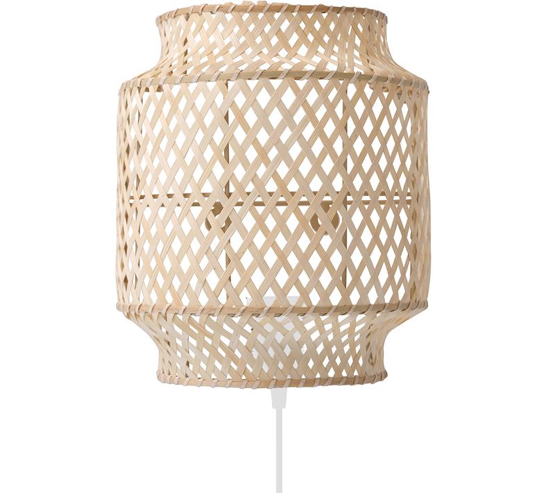 Applique Murale En Bambou Boho Bali - Lorna Naturel