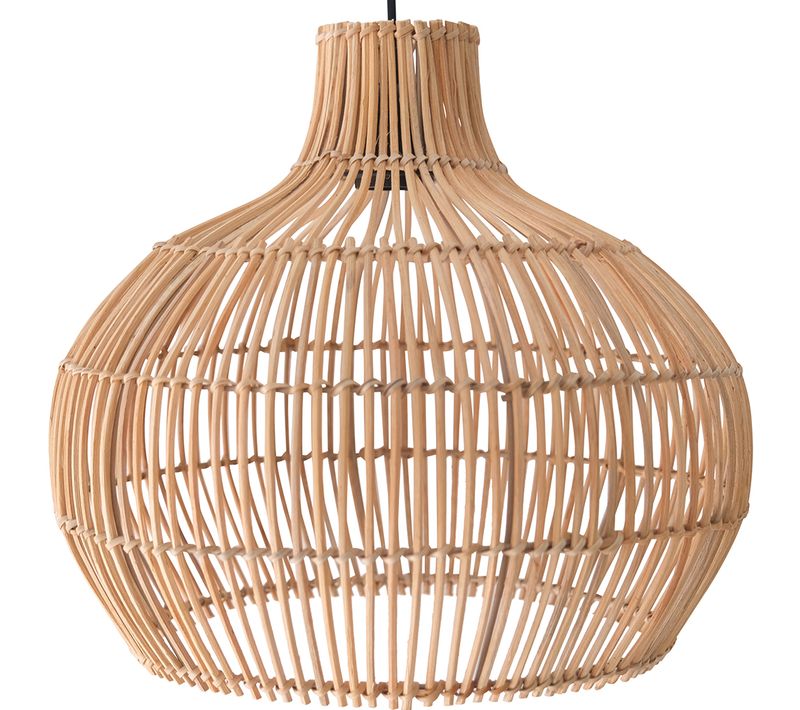 Suspension En Rotin, Style Boho Bali - Wayna Naturel