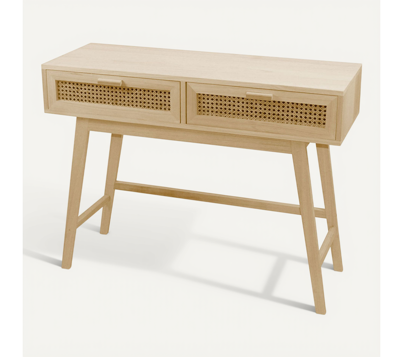 Table Console - Bois Boho Bali - Hanay Naturel