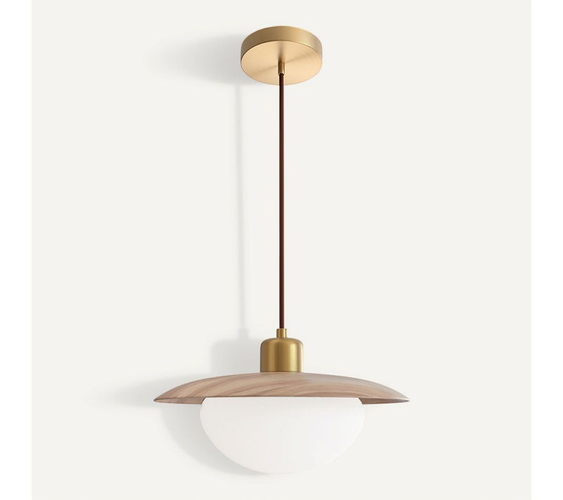 Lampe Suspendue Au Plafond - Bois - Hapa Naturel