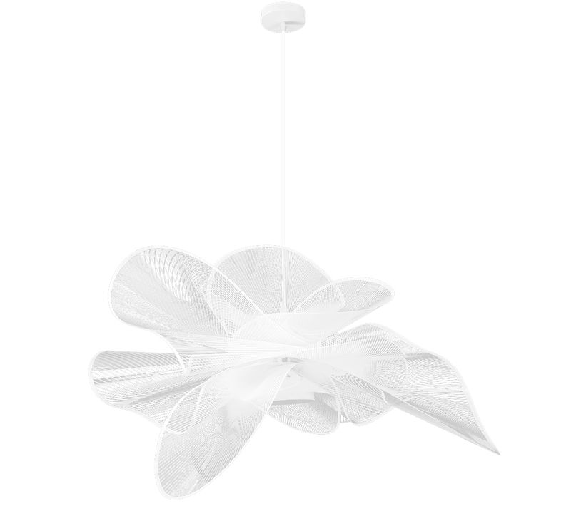 Lampe Suspendue - Design Moderne - Bagna Blanc
