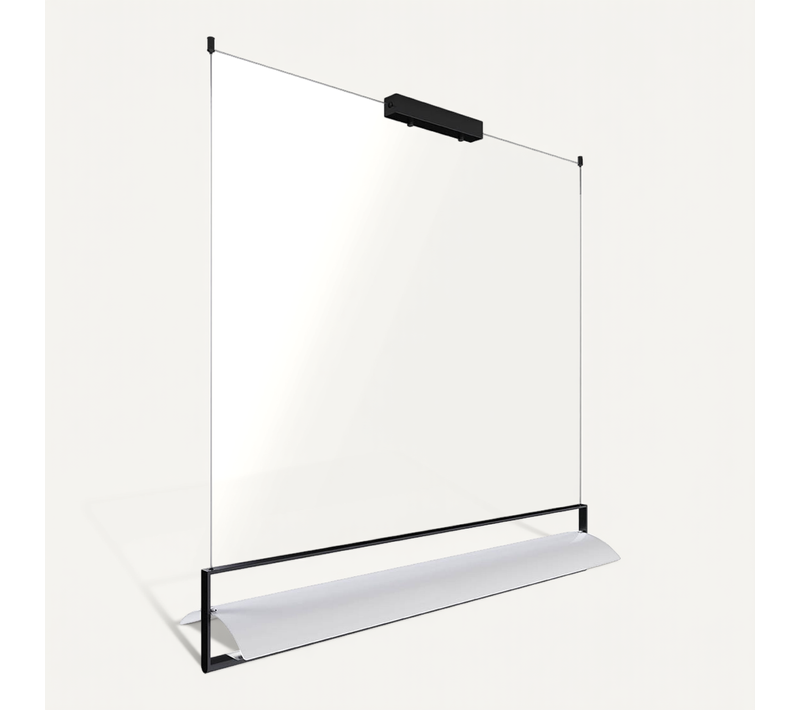 Lampe Suspendue Barre Horizontale LED - Gress Noir