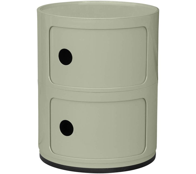 Armoire De Stockage - 2 Tiroirs - New Bili 2 Vert Pâle