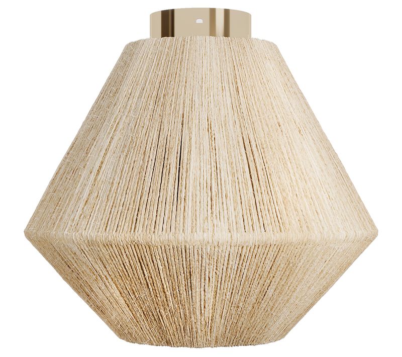 Lampe De Plafond - Plafonnier Boho Bali - Memu Doré Vieilli