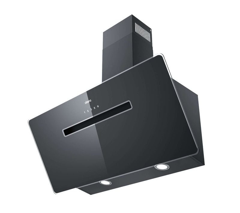 CBCB9736F-B Hotte Aspirante En Verre 90cm Avec Commande Tactile Booster A+++ Wifi