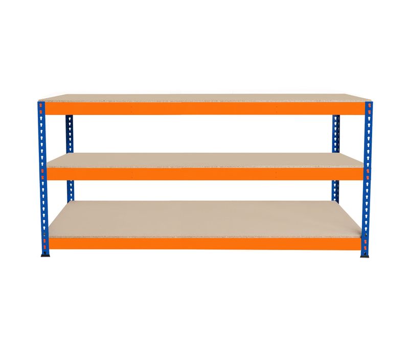 Établi à 3 Niveaux S-rax - 180 X 60 X 90 Cm