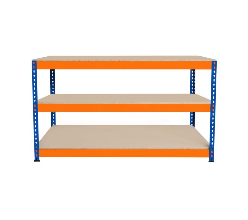 Établi à 3 Niveaux S-rax - 150 X 60 X 90 Cm