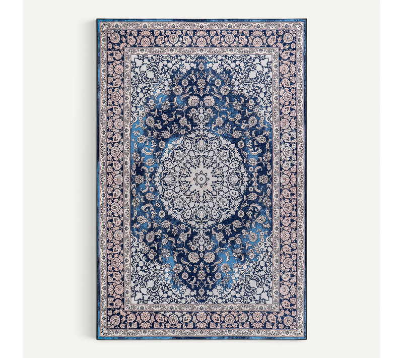 Tapis Oriental Vintage - (290x200 Cm) - Tyna Bleu