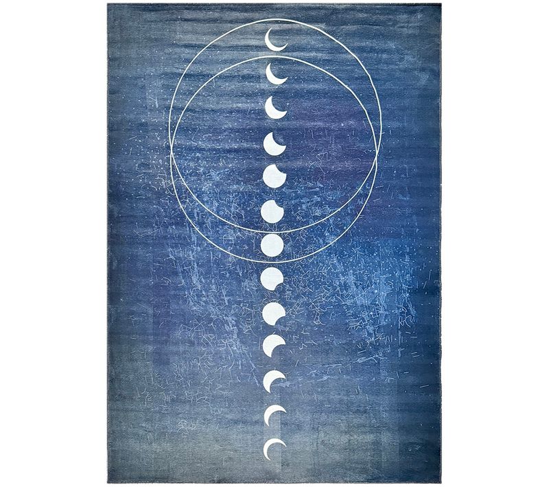 Grand Tapis Au Design Moderne - (290x200 Cm) - Benim Multicolore