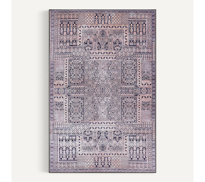 Tapis Oriental Vintage - (290x200 Cm) - Scuro Multicolore