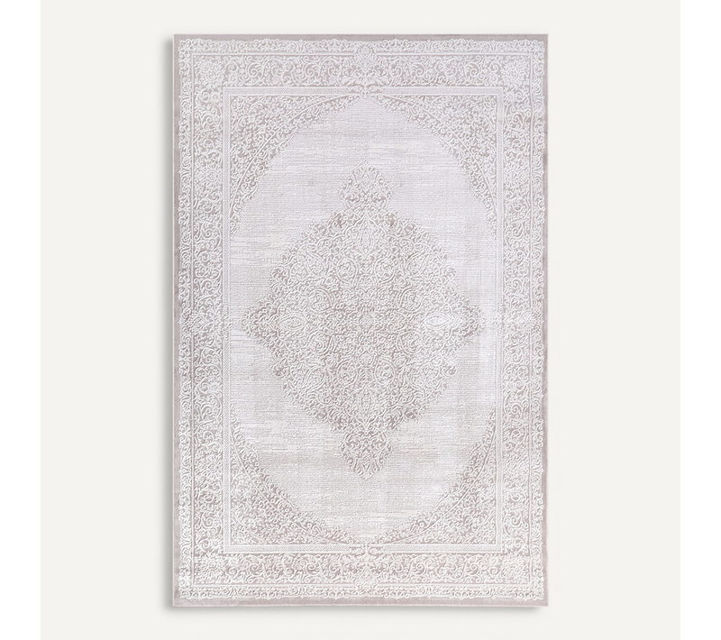 Tapis Oriental Vintage - (160x230 Cm) - Vellum Beige