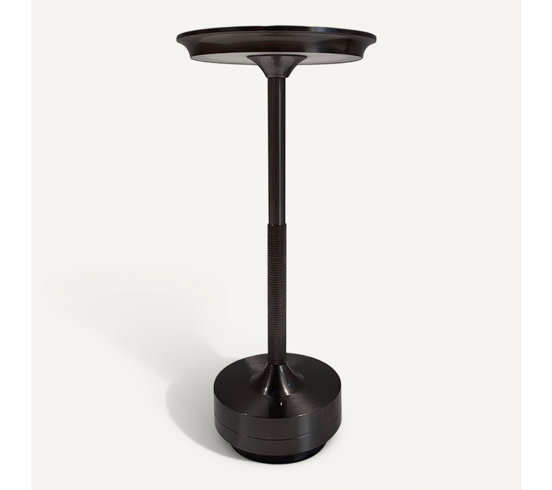 Lampe De Table LED Portable – Rechargeable Par USB – Allisse Gris Foncé