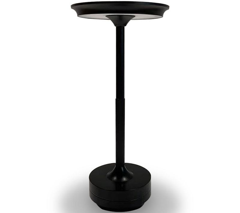 Lampe De Table LED Portable – Rechargeable Par USB – Allisse Noir