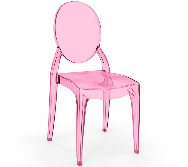 Chaise De Salle À Manger Transparente - Pauline Rose